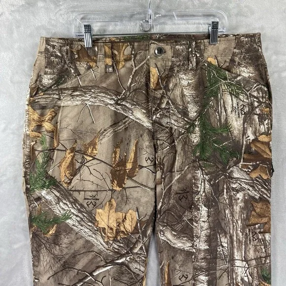 Under Armour Pants mens 40x30 Loose Fit Hunting Realtree Camo Xtra Field Outdoor - Picture 2 of 13